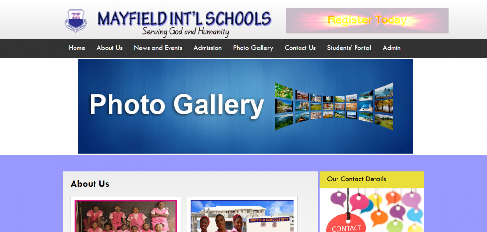 Mayfield International Schools Website
